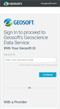 Mobile Screenshot of dap.geosoft.com